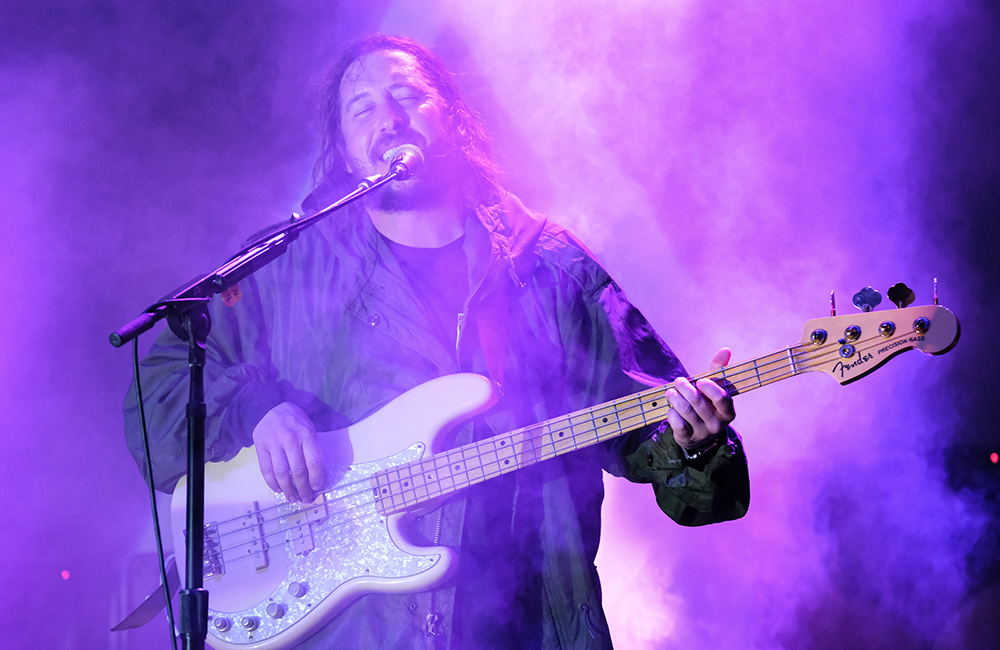 Portugal. The Man, Edgefield Amphitheater, photo by Joe Duquette