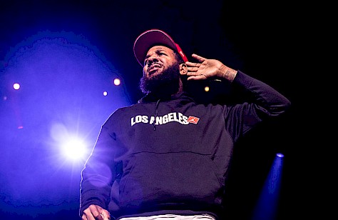 The Game, Moda Center, photo by Sal Barragan