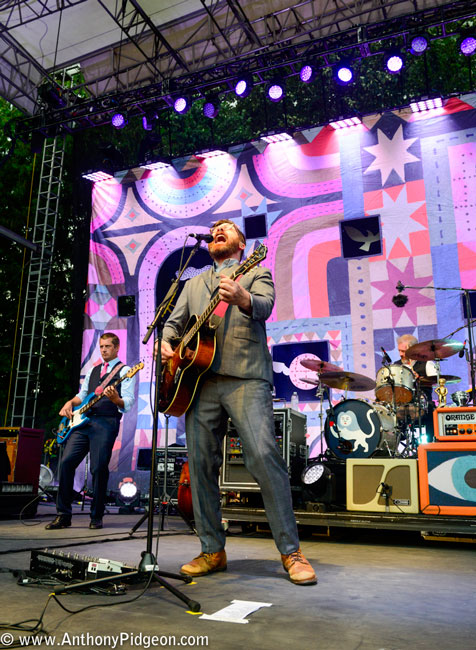 The Decemberists, Colin Meloy, Edgefield Amphitheater, photo by Anthony Pidgeon