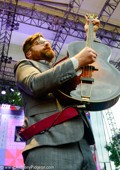 The Decemberists, Colin Meloy, Edgefield Amphitheater, photo by Anthony Pidgeon