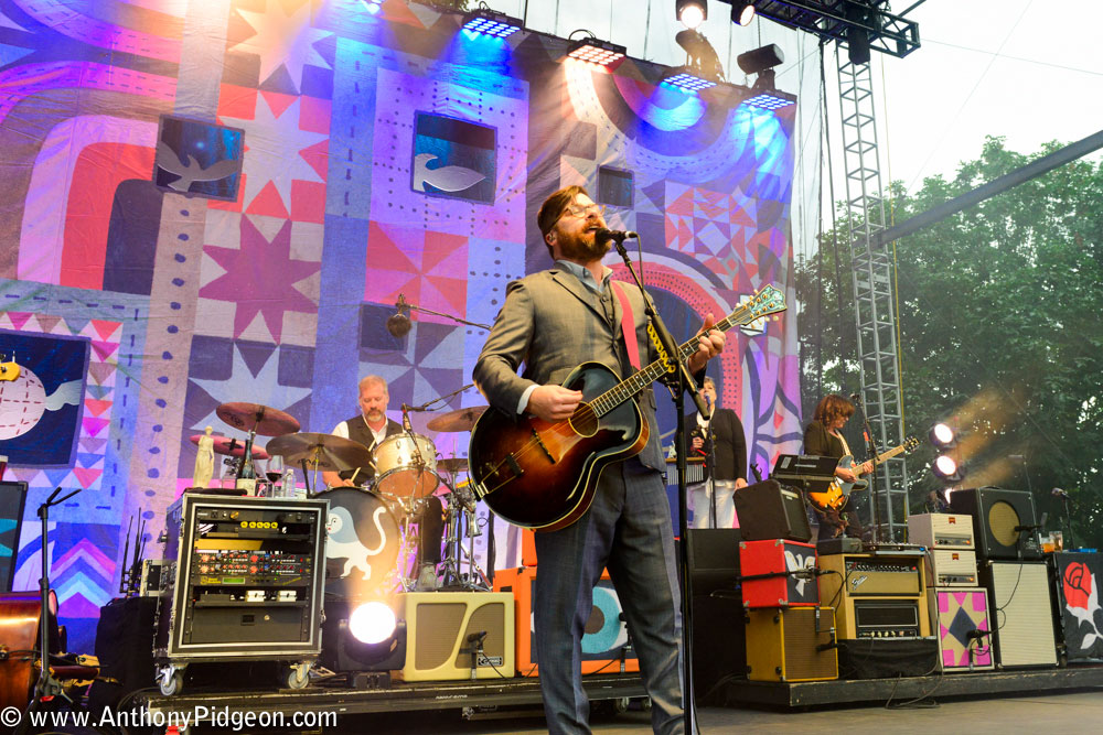 The Decemberists, Colin Meloy, Edgefield Amphitheater, photo by Anthony Pidgeon