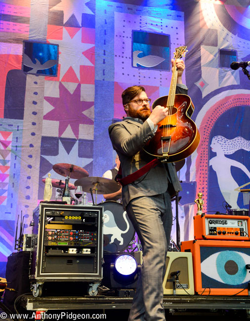 The Decemberists, Colin Meloy, Edgefield Amphitheater, photo by Anthony Pidgeon