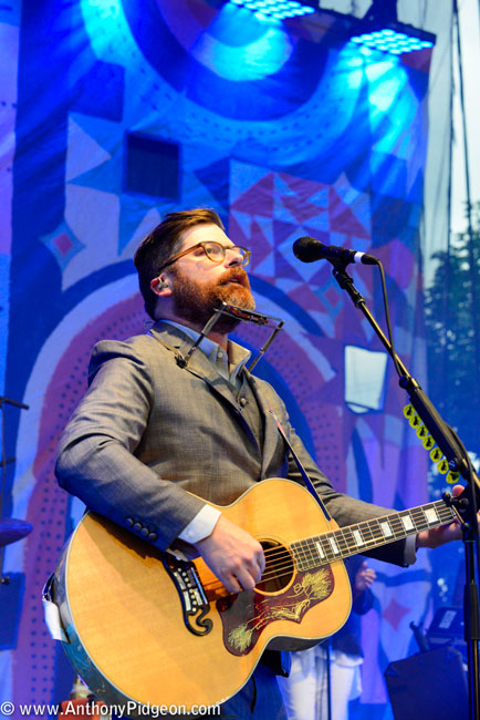 The Decemberists, Colin Meloy, Edgefield Amphitheater, photo by Anthony Pidgeon