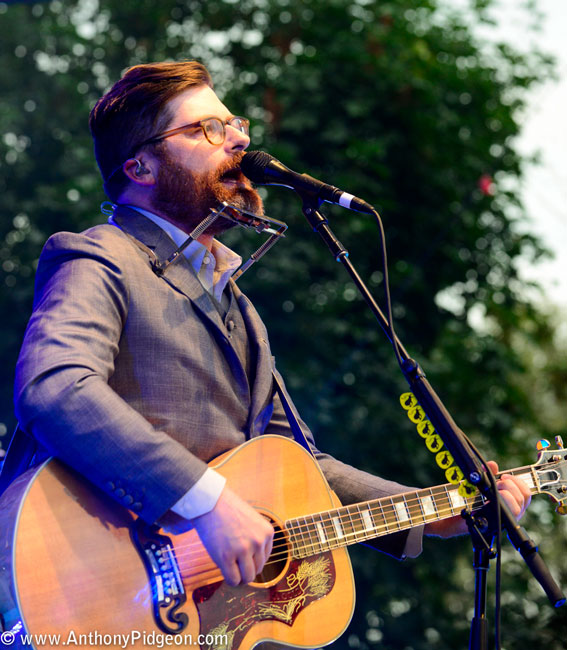 The Decemberists, Colin Meloy, Edgefield Amphitheater, photo by Anthony Pidgeon