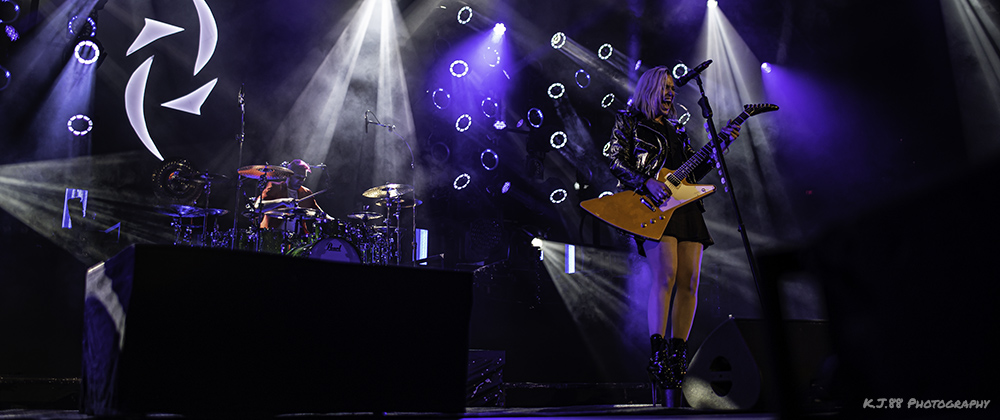Halestorm, Moda Center, photo by Kevin Pettigrew