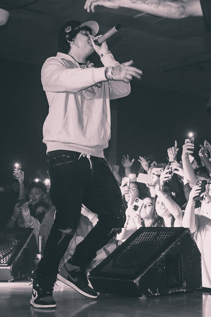 OhGeesy, WOW Hall, photo by Henry Ward