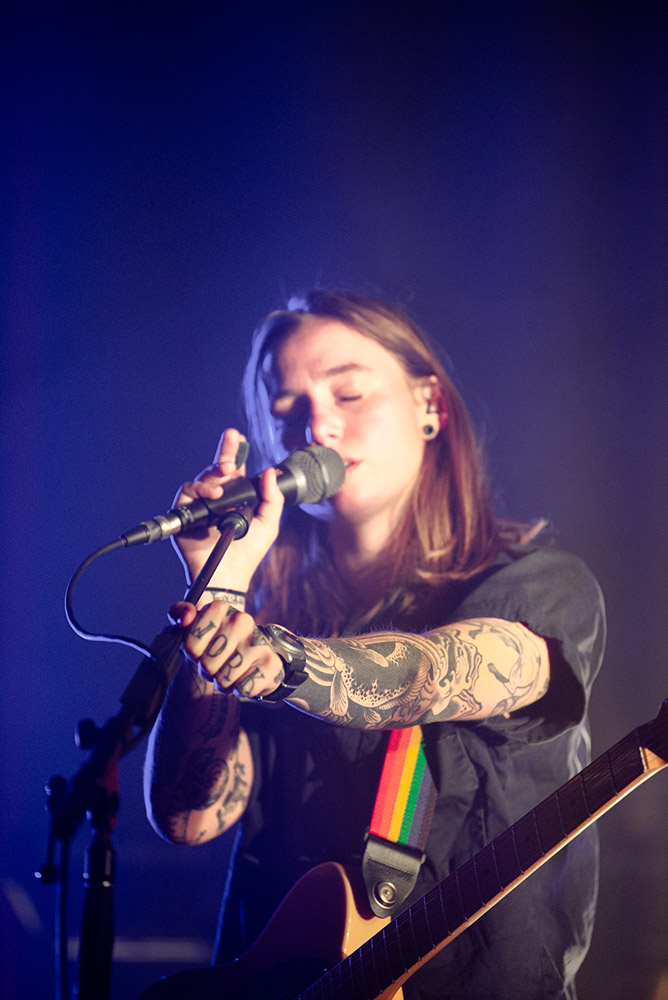 Julien Baker, Aladdin Theater, photo by Ignacio Quintana