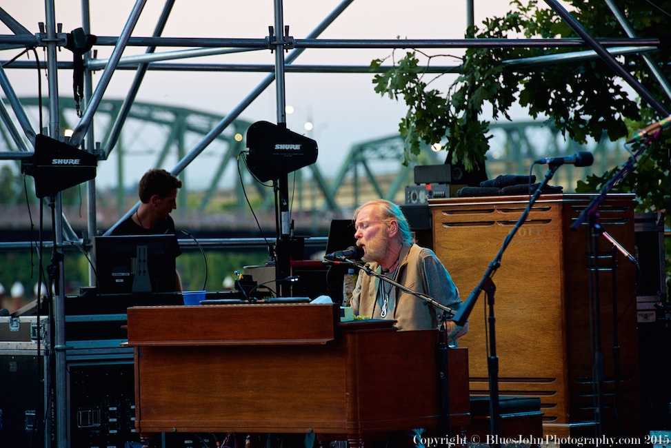 Gregg Allman, Waterfront Blues Festival, Tom McCall Waterfront Park, photo by John Alcala