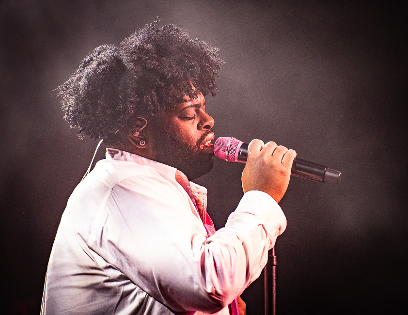 Pink Sweat$, Roseland Theater, photo by Sal Barragan