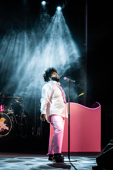 Pink Sweat$, Roseland Theater, photo by Sal Barragan