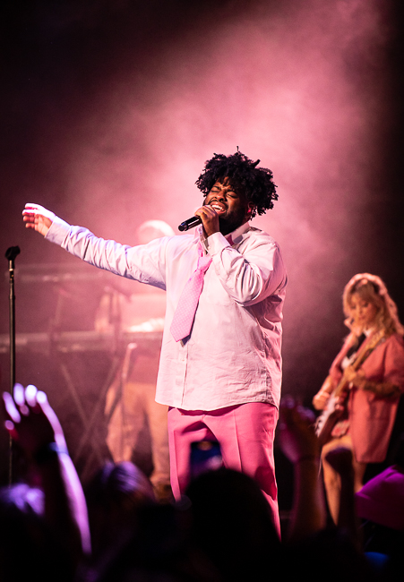 Pink Sweat$, Roseland Theater, photo by Sal Barragan
