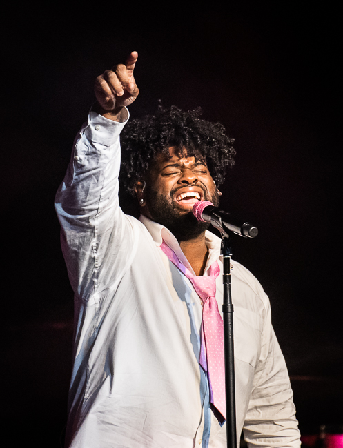 Pink Sweat$, Roseland Theater, photo by Sal Barragan