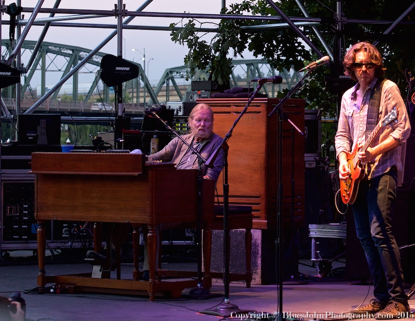 Gregg Allman, Waterfront Blues Festival, Tom McCall Waterfront Park, photo by John Alcala