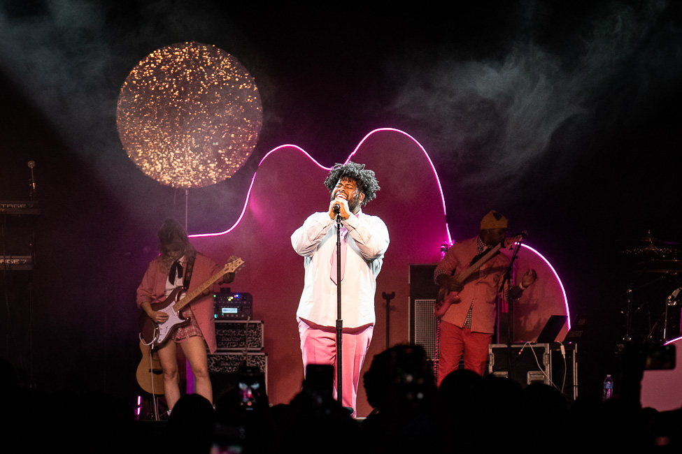 Pink Sweat$, Roseland Theater, photo by Sal Barragan