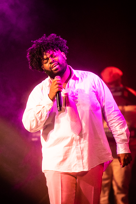 Pink Sweat$, Roseland Theater, photo by Sal Barragan