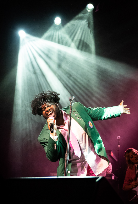 Pink Sweat$, Roseland Theater, photo by Sal Barragan