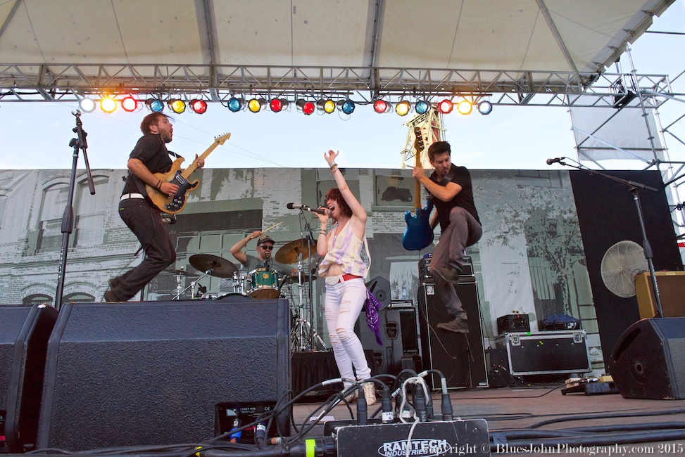 Sister Sparrow & The Dirty Birds, Waterfront Blues Festival, Tom McCall Waterfront Park, photo by John Alcala
