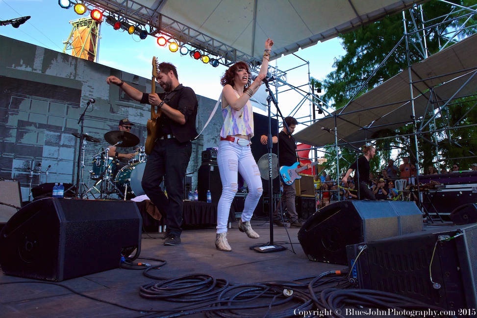 Sister Sparrow & The Dirty Birds, Waterfront Blues Festival, Tom McCall Waterfront Park, photo by John Alcala