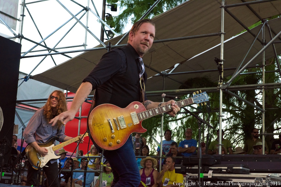 Devon Allman, Waterfront Blues Festival, Tom McCall Waterfront Park, photo by John Alcala