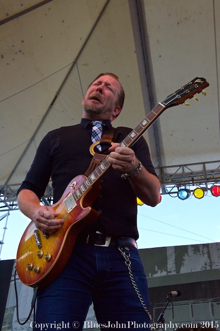 Devon Allman, Waterfront Blues Festival, Tom McCall Waterfront Park, photo by John Alcala