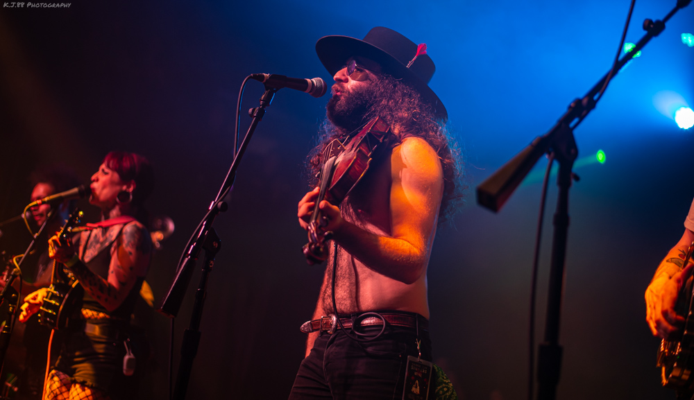 Bridge City Sinners, Bossanova Ballroom, photo by Kevin Pettigrew