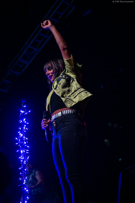 Eva Under Fire, Roseland Theater, photo by Kevin Pettigrew