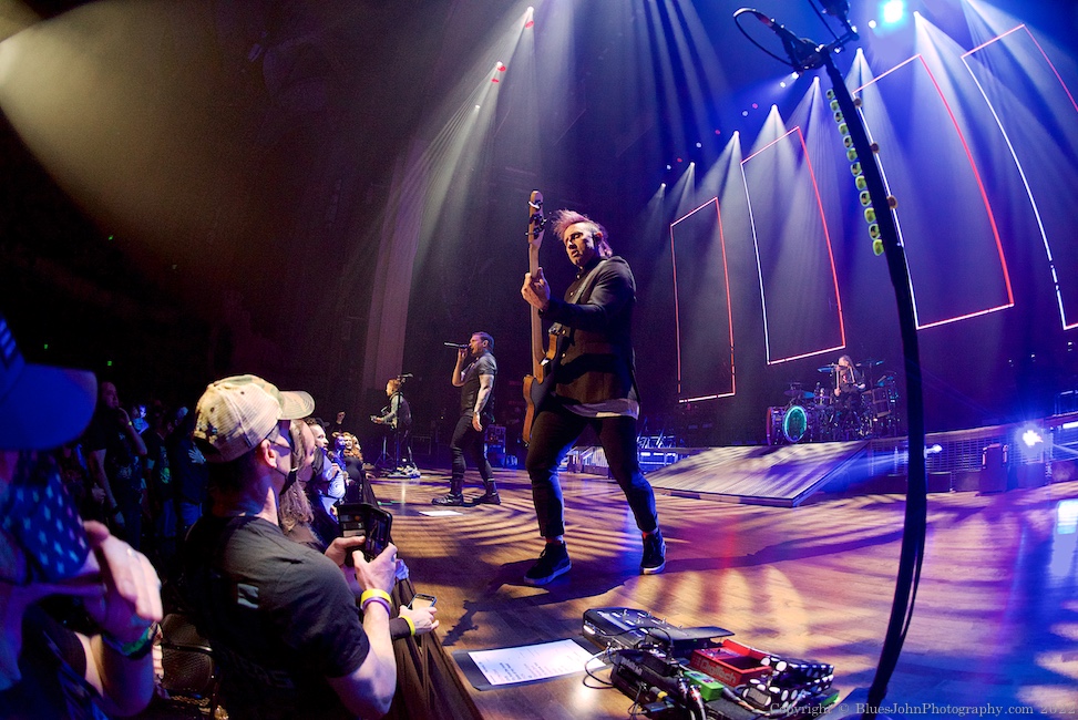 Shinedown, Arlene Schnitzer Concert Hall, photo by John Alcala