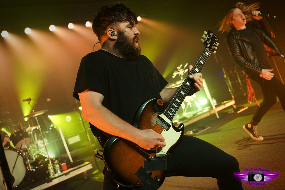 Underoath, Roseland Theater, photo by Joshua Hathaway
