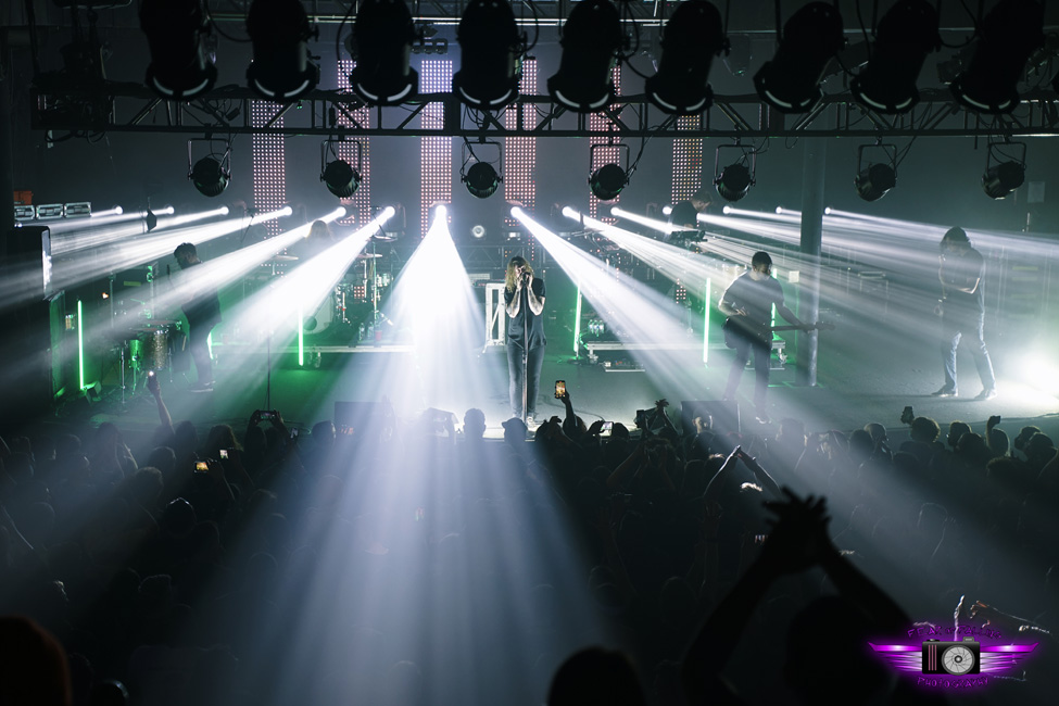 Underoath, Roseland Theater, photo by Joshua Hathaway