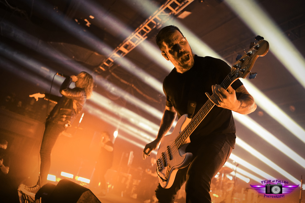 Underoath, Roseland Theater, photo by Joshua Hathaway