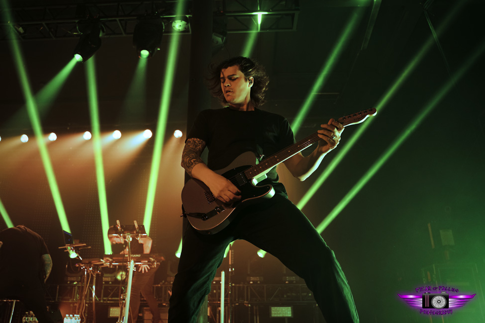 Underoath, Roseland Theater, photo by Joshua Hathaway