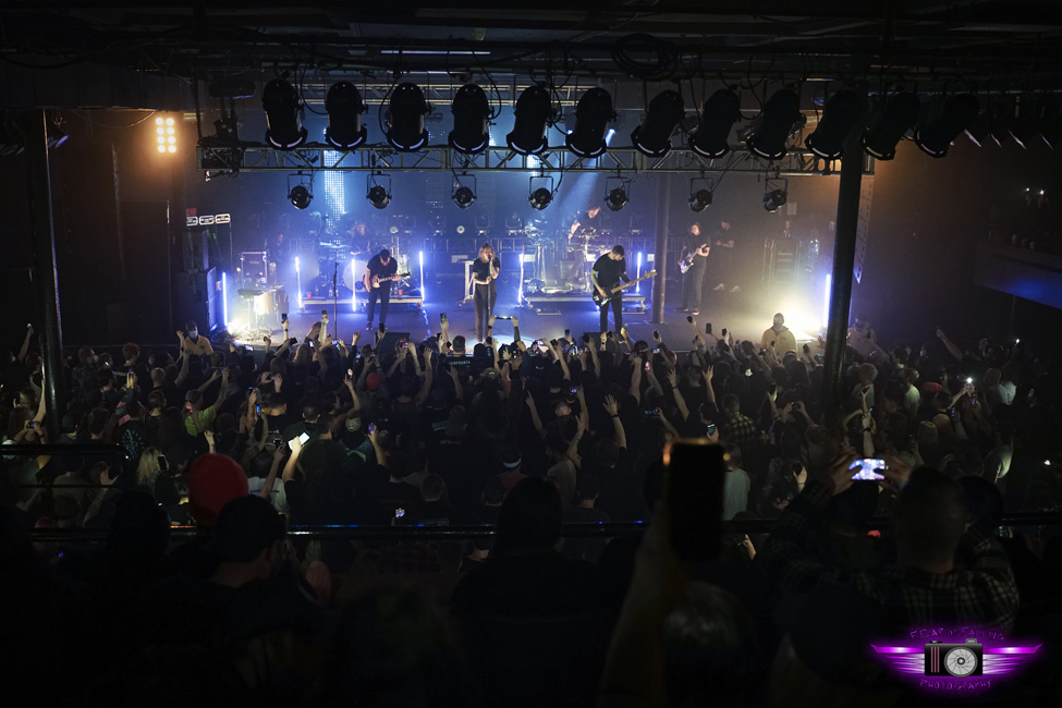 Underoath, Roseland Theater, photo by Joshua Hathaway