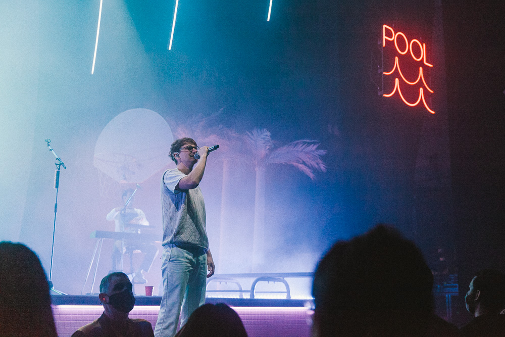Glass Animals, Keller Auditorium, photo by Blake Sourisseau