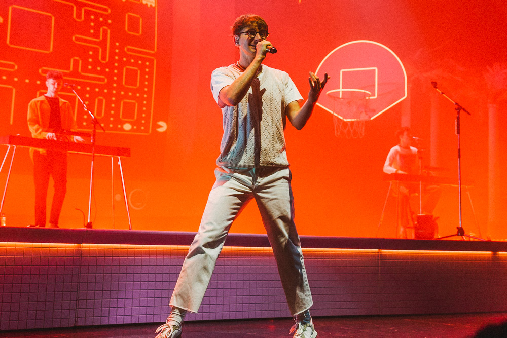 Glass Animals, Keller Auditorium, photo by Blake Sourisseau