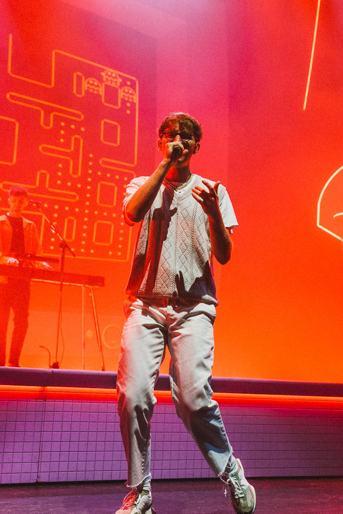 Glass Animals, Keller Auditorium, photo by Blake Sourisseau