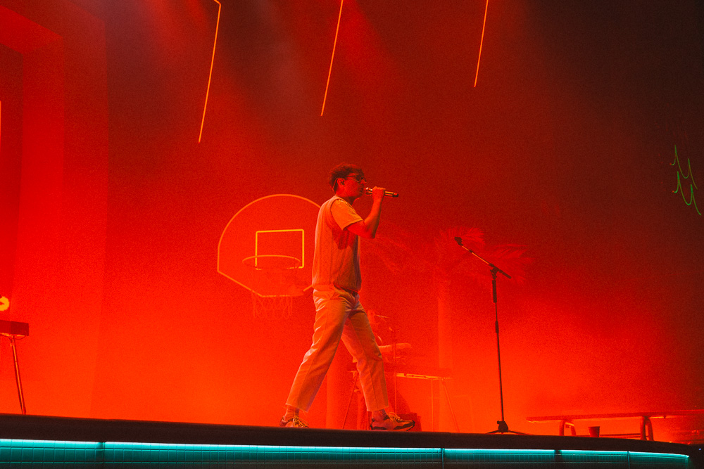 Glass Animals, Keller Auditorium, photo by Blake Sourisseau
