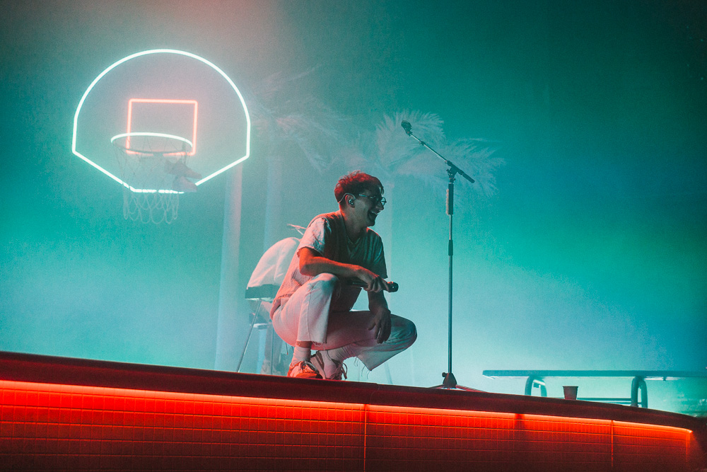 Glass Animals, Keller Auditorium, photo by Blake Sourisseau