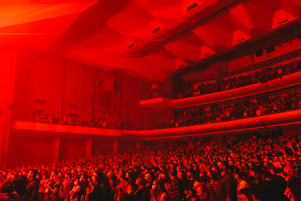 Glass Animals, Keller Auditorium, photo by Blake Sourisseau
