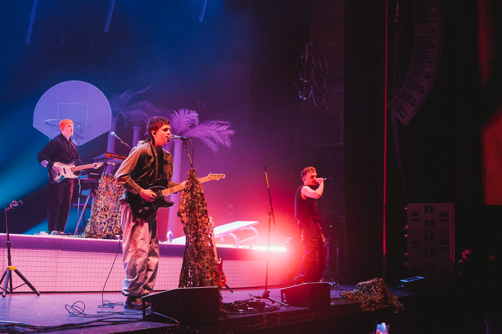 Sad Night Dynamite, Keller Auditorium, photo by Blake Sourisseau