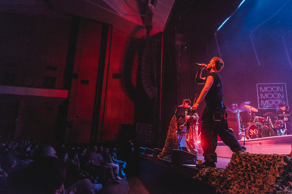 Sad Night Dynamite, Keller Auditorium, photo by Blake Sourisseau