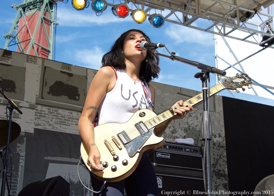 Jessica Hernandez & The Deltas, Waterfront Blues Festival, Tom McCall Waterfront Park, photo by John Alcala