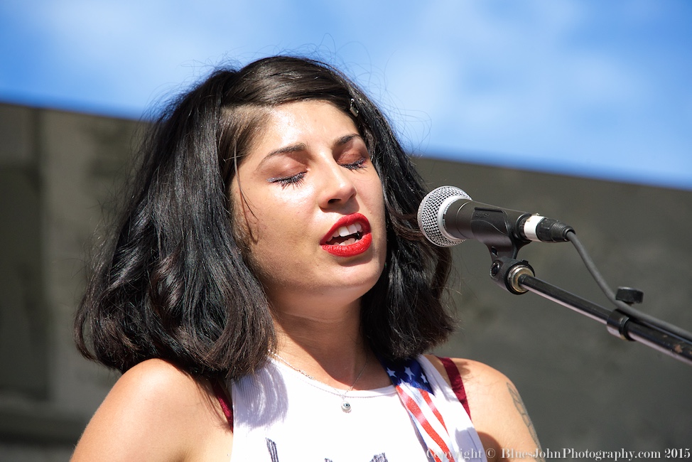 Jessica Hernandez & The Deltas, Waterfront Blues Festival, Tom McCall Waterfront Park, photo by John Alcala
