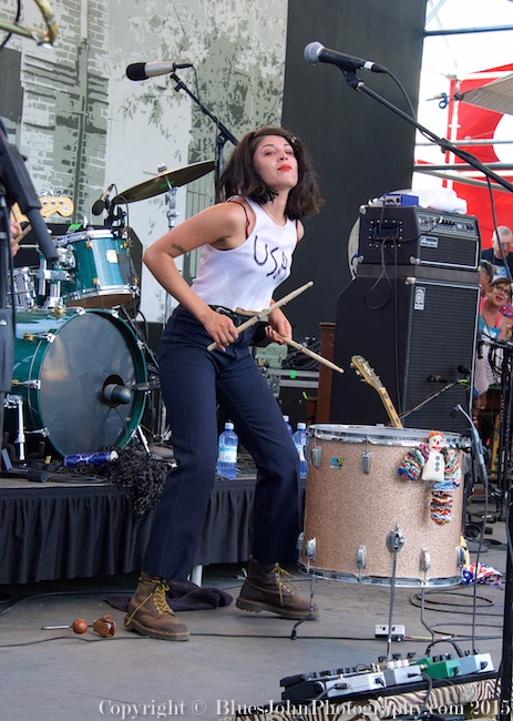 Jessica Hernandez & The Deltas, Waterfront Blues Festival, Tom McCall Waterfront Park, photo by John Alcala