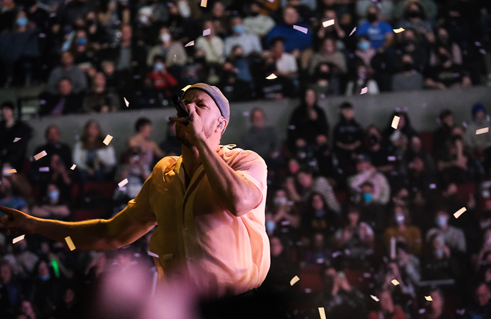 Imagine Dragons, Moda Center, photo by Joe Duquette