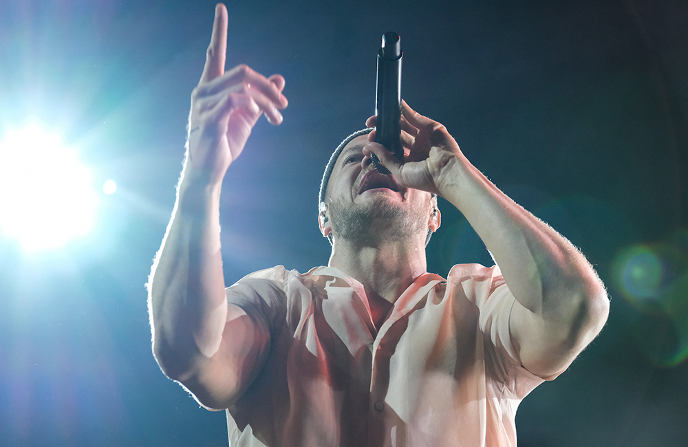 Imagine Dragons, Moda Center, photo by Joe Duquette