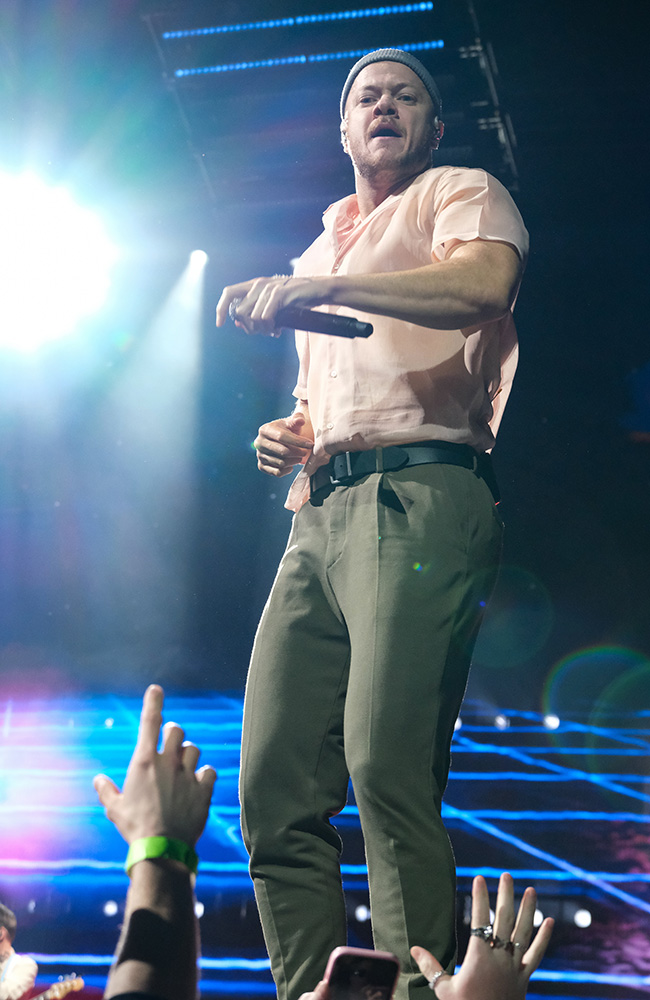 Imagine Dragons, Moda Center, photo by Joe Duquette