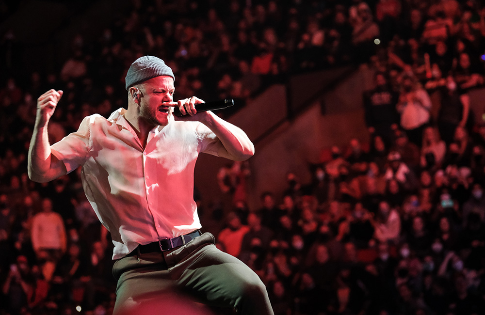 Imagine Dragons, Moda Center, photo by Joe Duquette