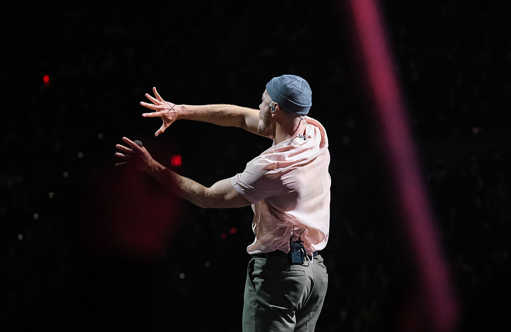 Imagine Dragons, Moda Center, photo by Joe Duquette