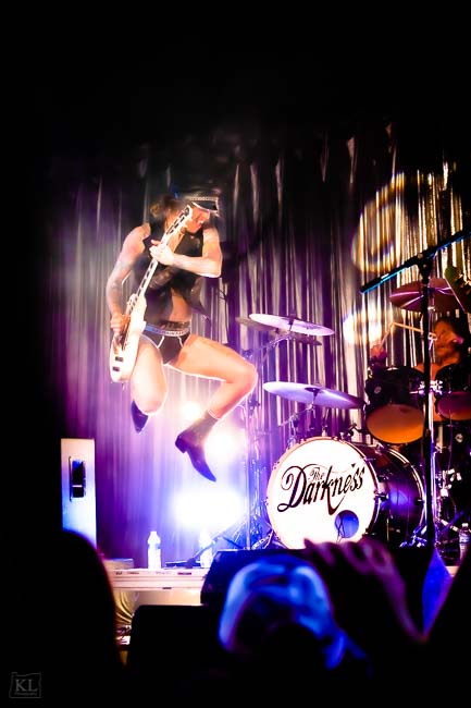 The Darkness, Roseland Theater, photo by Kris Luke