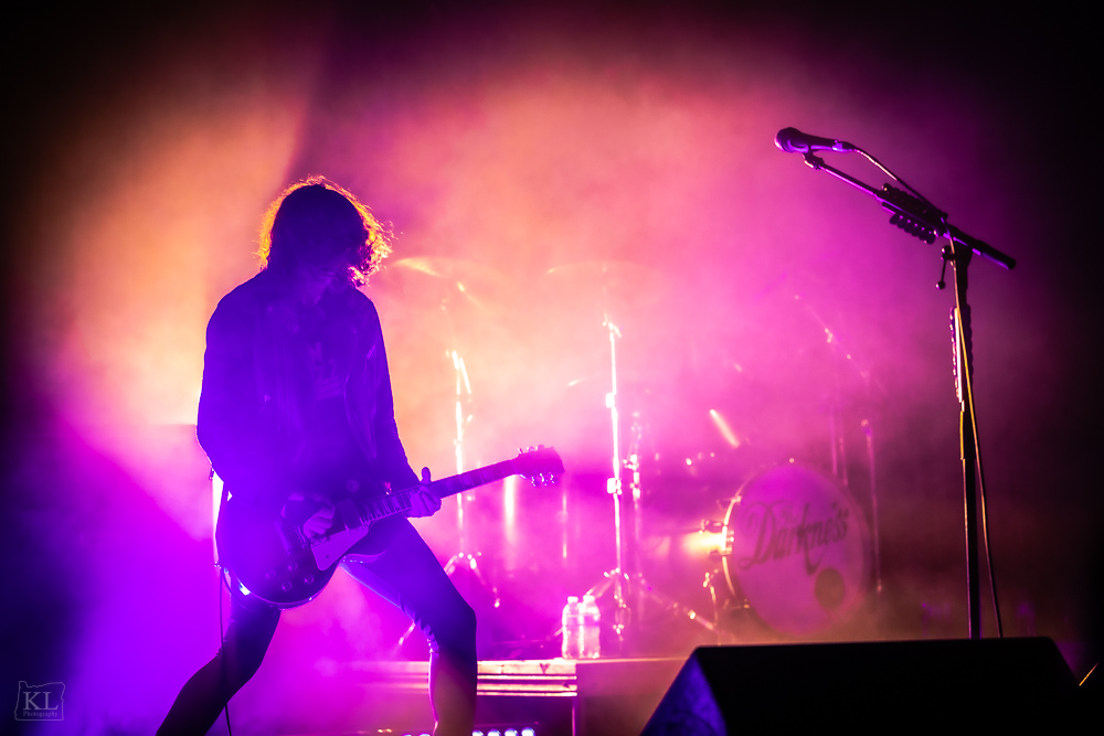 The Darkness, Roseland Theater, photo by Kris Luke